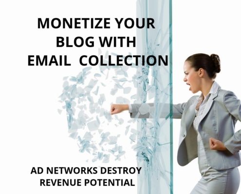 monetize blog emails