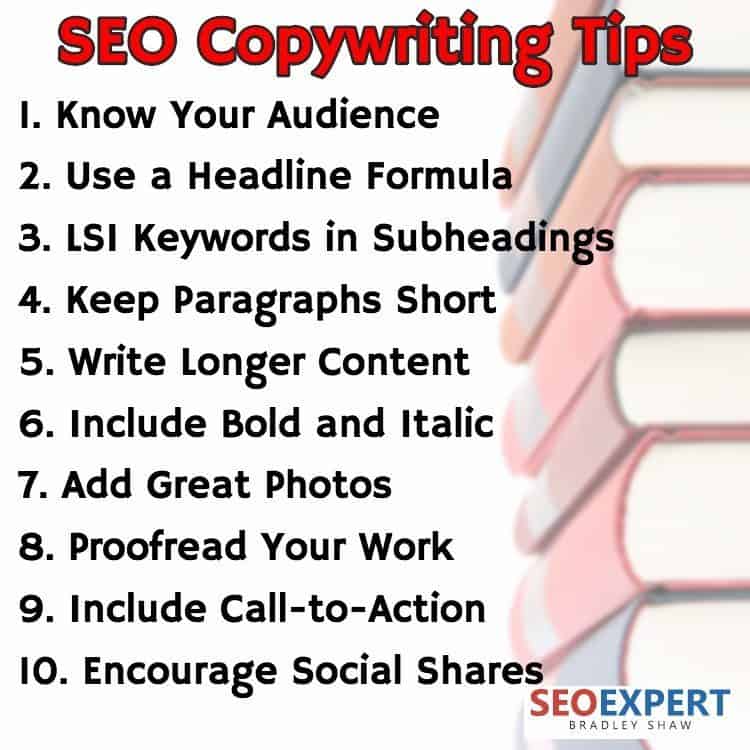 search engine content copywriting