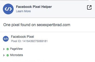 verify your facebook pixel