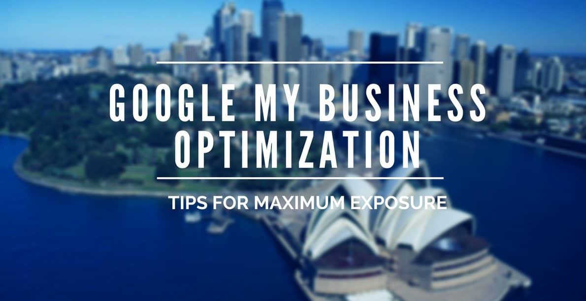 google my business optimization ca