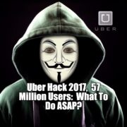 What should you do about the uber hacking
