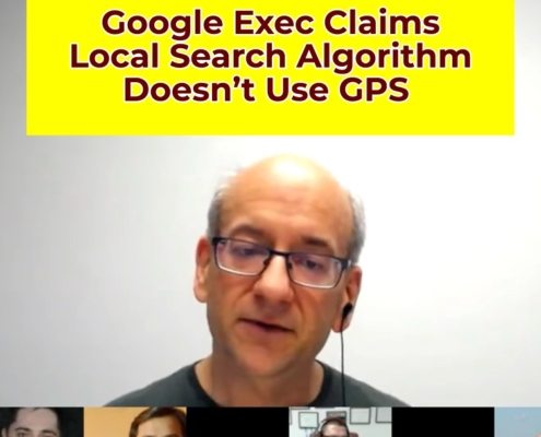 google says it does not use gps