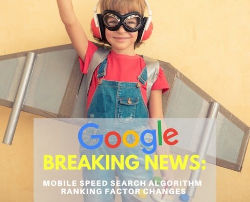 google rankings based on speed