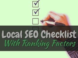 Local SEO Checklist With Ranking Factors Featured Image