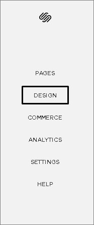 screenshot of design category