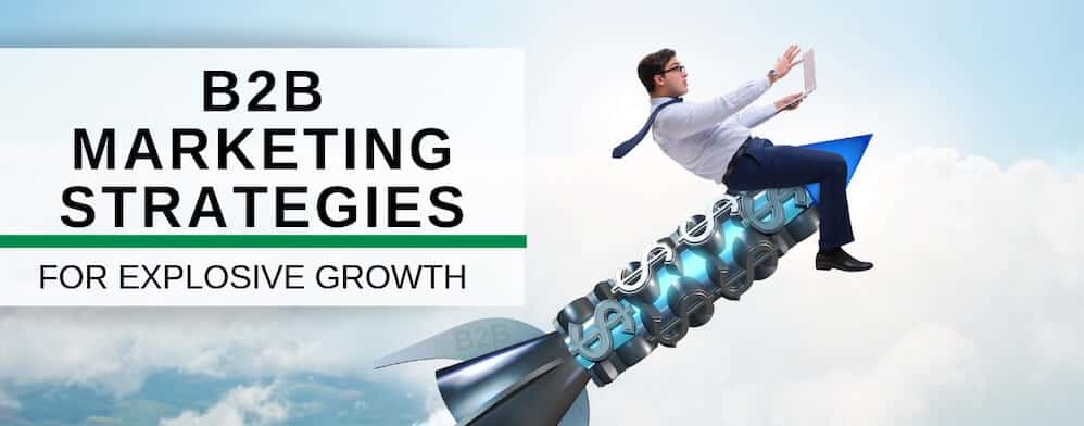 header graphics for article on b2b marketing strategies